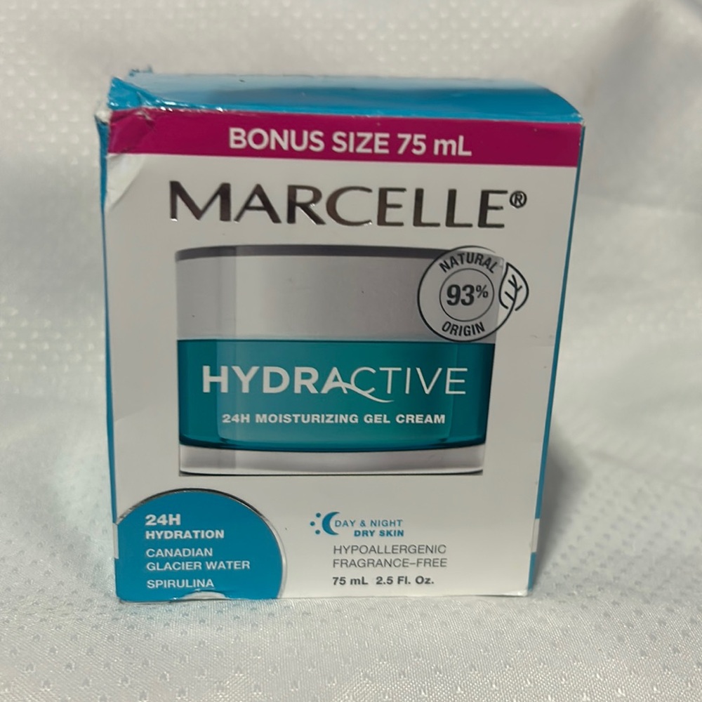 Marcelle Hydractive 75ml 24 Hr Moisturizing Gel Cream